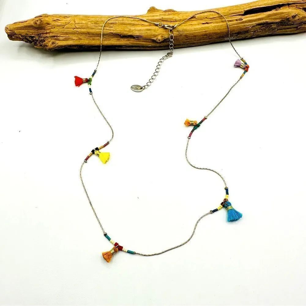 Zara Mini Tassel Necklace